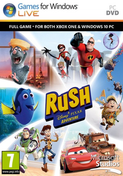 Download Rush: A Disney Pixar Adventure